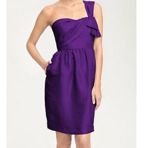 Jenny Yoo formal purple dress.